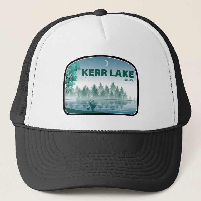 Casquette Kerr Lake Virginie Caroline du Nord Deer (Devant)