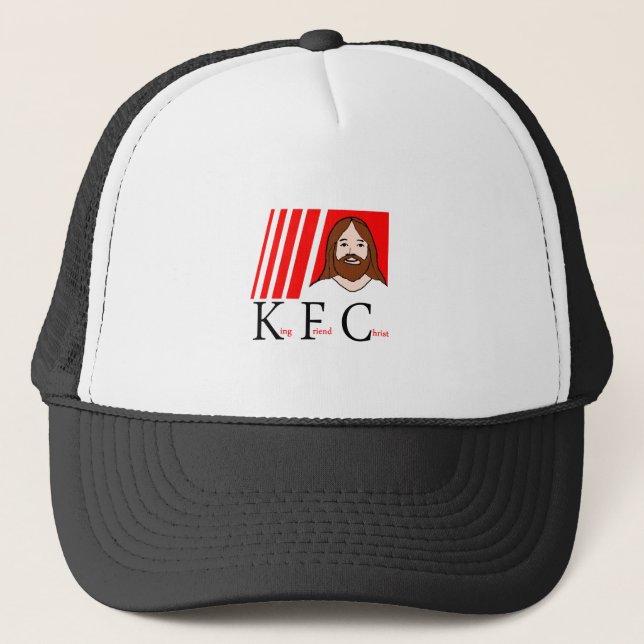 Casquette KFC - le Roi Friend le Christ (conception mise à (Devant)