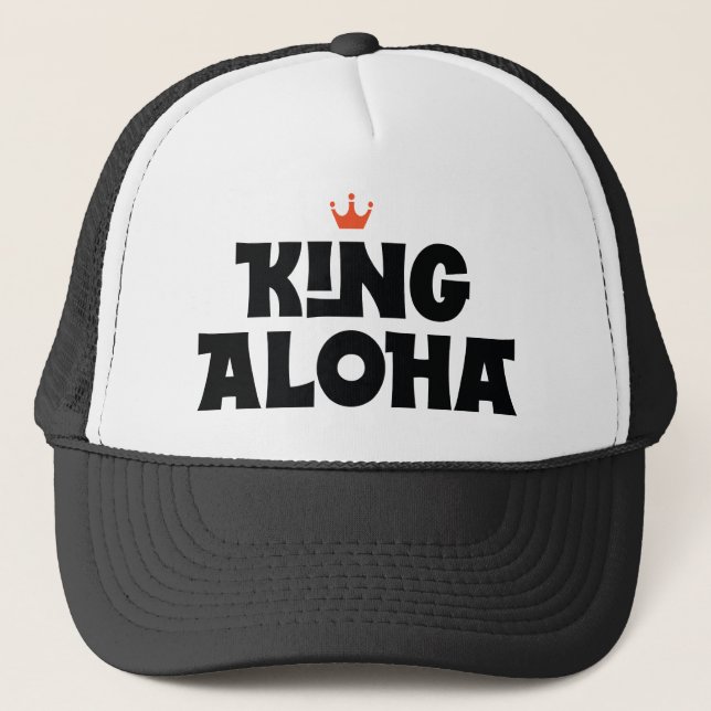 Casquette King Aloha (Devant)