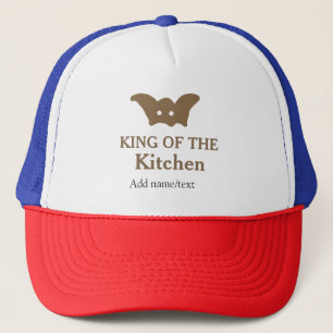 Casquette King of the cuisine chef cuisine ajouter nom couro