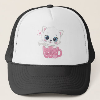 Casquette Kitty blanc
