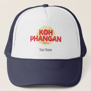 Casquette Koh Phangan avec la lune vintage île Thaïlande