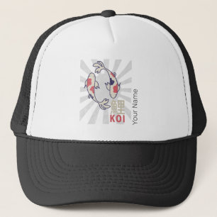 Casquette Koi Vintage Nishikigoi Carpe japonaise pour Aquari