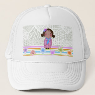 Casquette kokeshi sakura