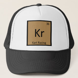 Casquette Kr - Karting Sports Chimie Symbole d'élément