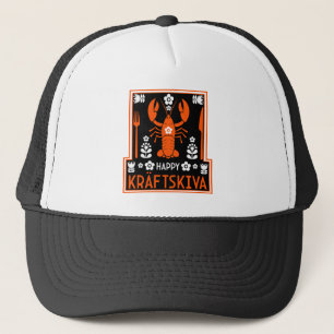 Casquette Kräftskiva - Parti suédois de l'écrevisse