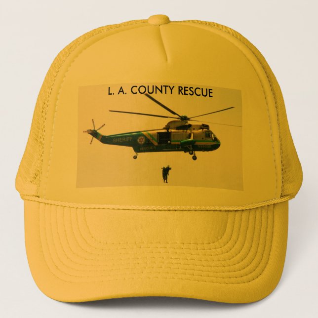 Casquette L.A. Délivrance de shérif du comté, L.A. COUNTY (Devant)