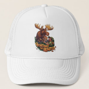 Casquette La chasse à l'orignal Rencounter humoristique