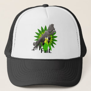 Casquette La flaque d'huile de Golfe BP huilent l'échouer