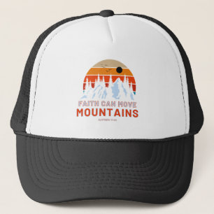 Casquette La foi peut déplacer les montagnes Bible