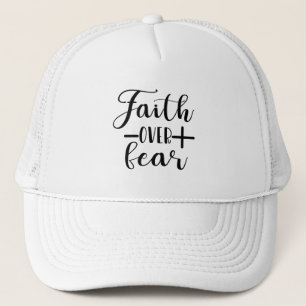 Casquette La foi sur la peur Cool Christian Shirt