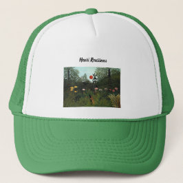 Casquette La Forêt Vierge d'Henri Rousseau au coucher du sol