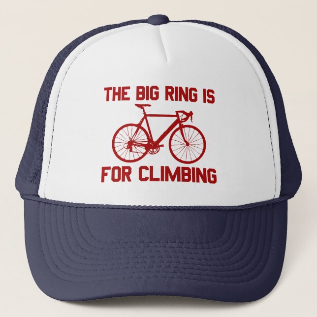 Casquette La Grande Bague Est Pour L'Escalade (Devant)