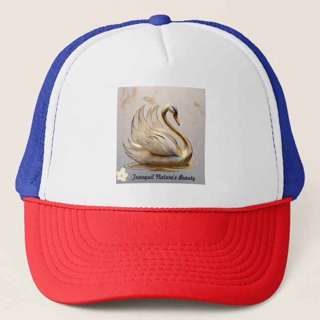 Casquette "La grève majestueuse du cygne" (Devant)