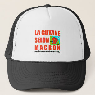 Casquette La Guyane selon Macron est une île
