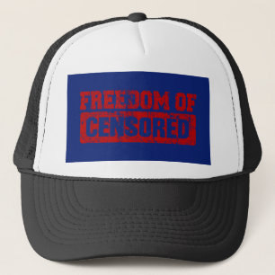 Casquette La liberté d'expression peut-être pas si