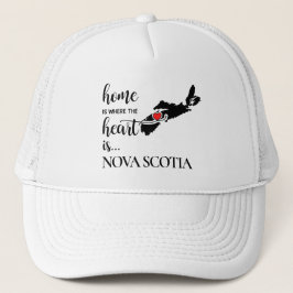 Casquette La maison de la Nouvelle-Écosse est là où se trouv