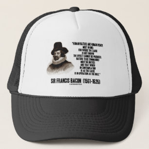 Casquette La nature de monsieur Francis Bacon à commander a