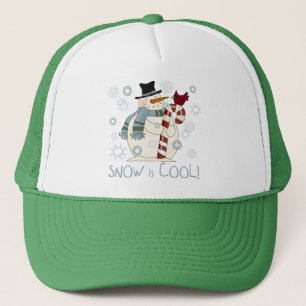 Casquette La neige est un cadeau et t-shirts de vacances Coo