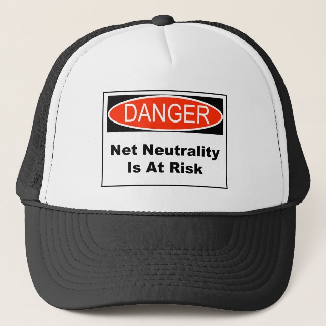 Casquette La Neutralité Net Est En Danger (Devant)