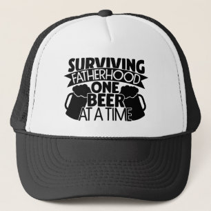 Casquette La paternité qui survit Une bière à la fois