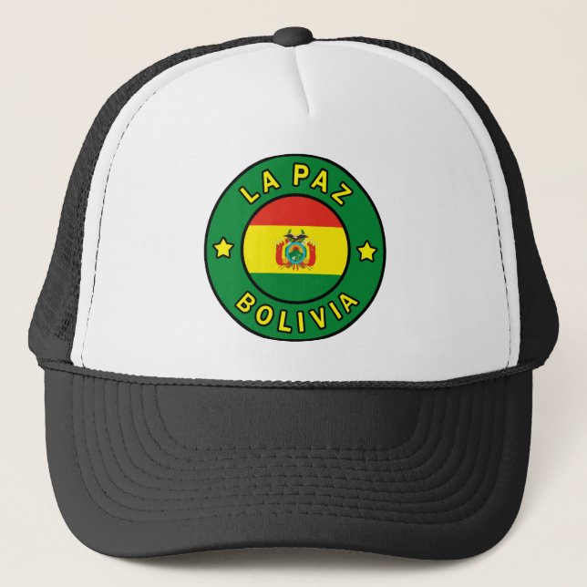 Casquette La Paz Bolivie (Devant)