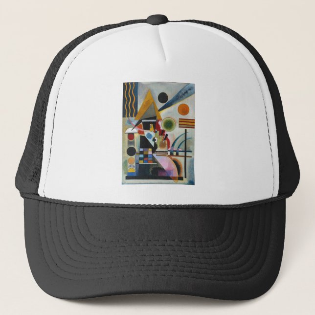 Casquette La peinture Abstraite de Kandinsky (Devant)