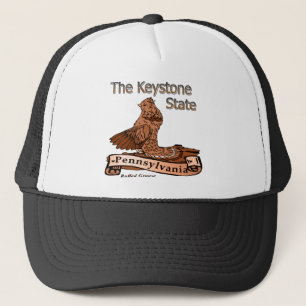 Casquette La Pennsylvanie l'oiseau d'état trapézoïdal