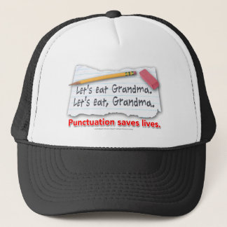 Casquette La ponctuation sauve les vies