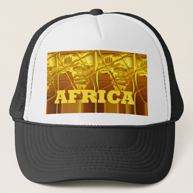 Casquette La promesse d'or de l'Afrique (Devant)
