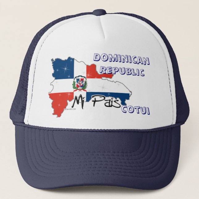 Casquette La République Dominicaine, Cotui (Devant)