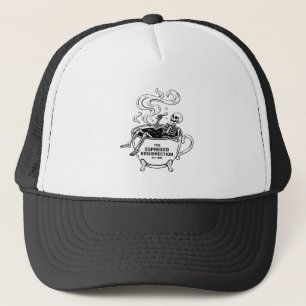 Casquette La Résurrection de l'Espresso Squelette Drôle de C