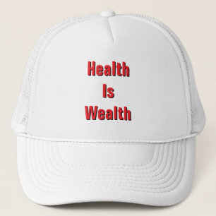 Casquette La santé est une richesse 