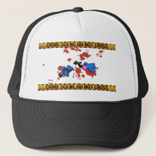 Casquette La scène du crime ne croisent pas les marchandise
