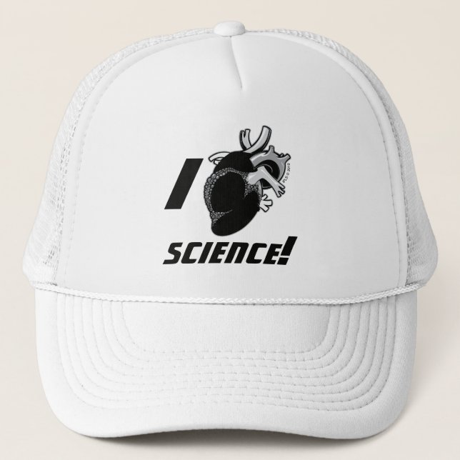 Casquette La Science I (de coeur anatomique) (Devant)