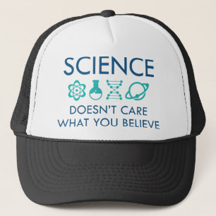 Casquette La Science ne s'inquiète pas ce que vous croyez