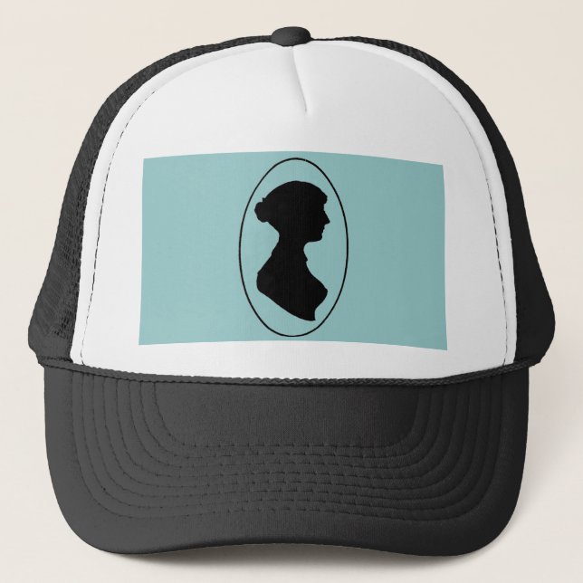 Casquette La silhouette de Jane Austen (Devant)