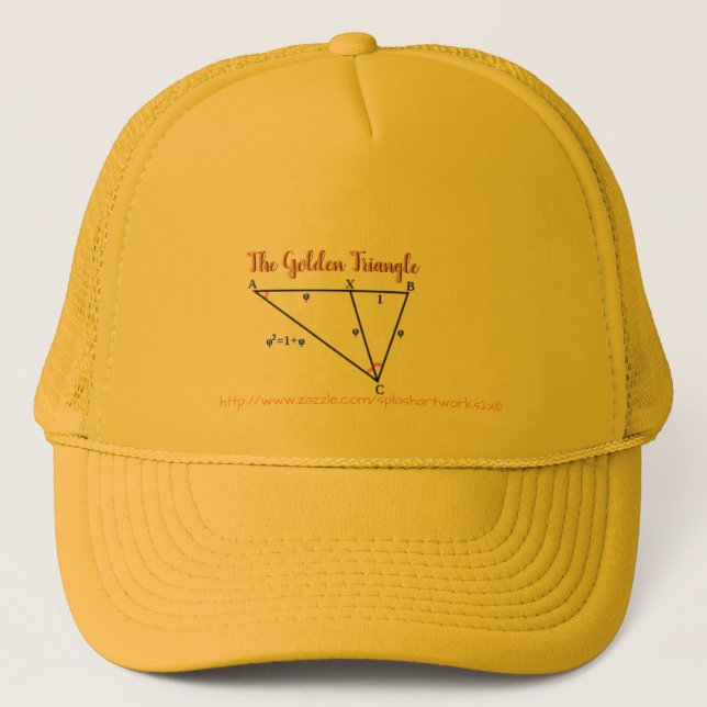 Casquette "La triangle d'or " (Devant)