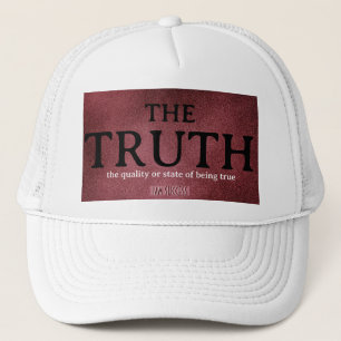 CASQUETTE LA VÉRITÉ
