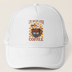 Casquette La vie commence après le café