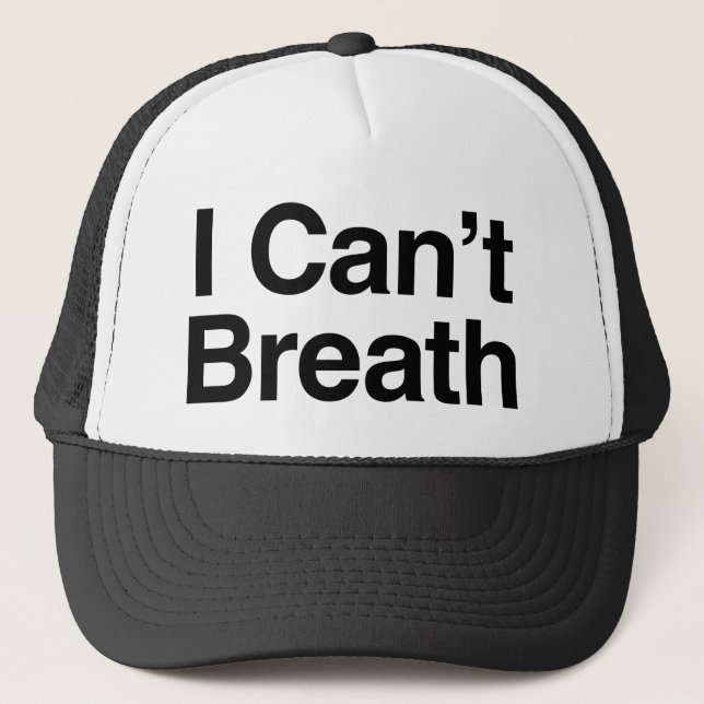 Casquette La vie noire importe (Devant)