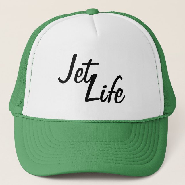 Casquette La vie Snapback de jet (Devant)