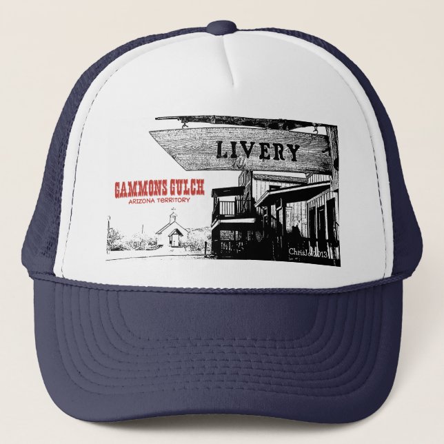 Casquette La ville de Livery Western Arizona (Devant)