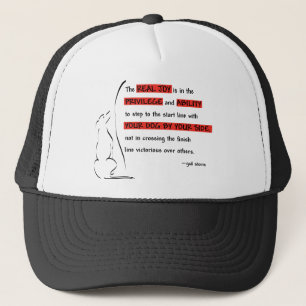 Casquette La vraie joie de l'agilité