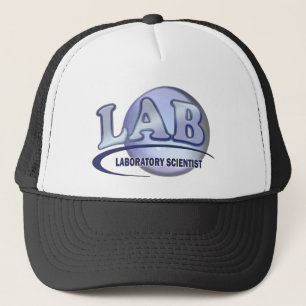 Casquette LABORATOIRE - LABORATOIRE SCIENTIFIQUE ! LOGO Bleu
