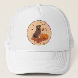 Casquette Labrador Retriever marron Halloween