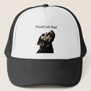 Casquette Labrador retriever noir impressionnant