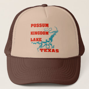 Casquette Lac kingdom d'opossum, le Texas