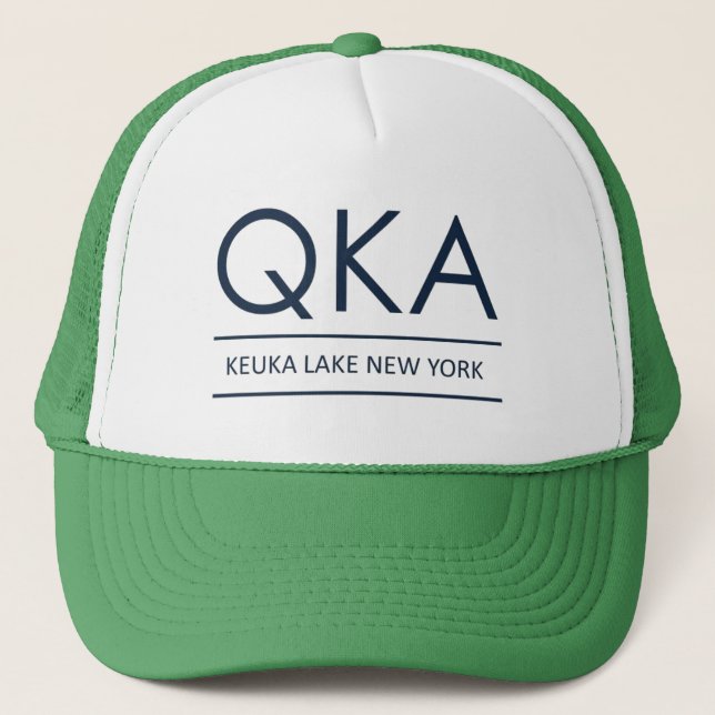 Casquette Lac New York de QKA Keuka (Devant)