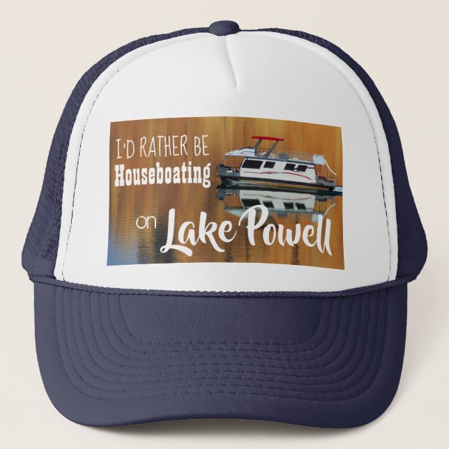 Casquette Lac Powell Houseboating (Devant)